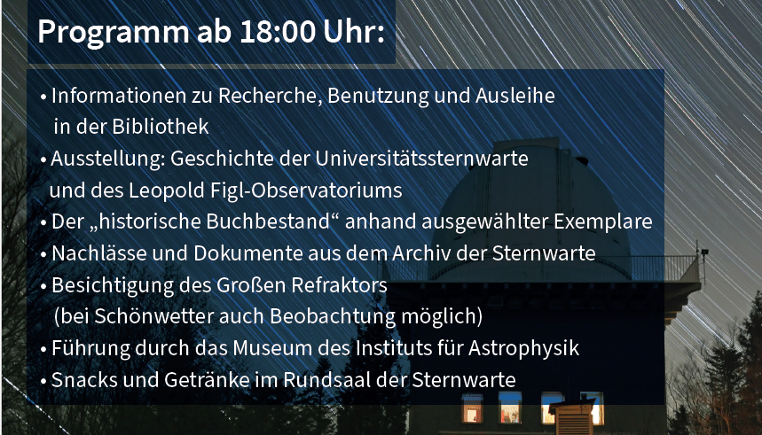 Programm ab 18:00 Uhr - Link zu PDF