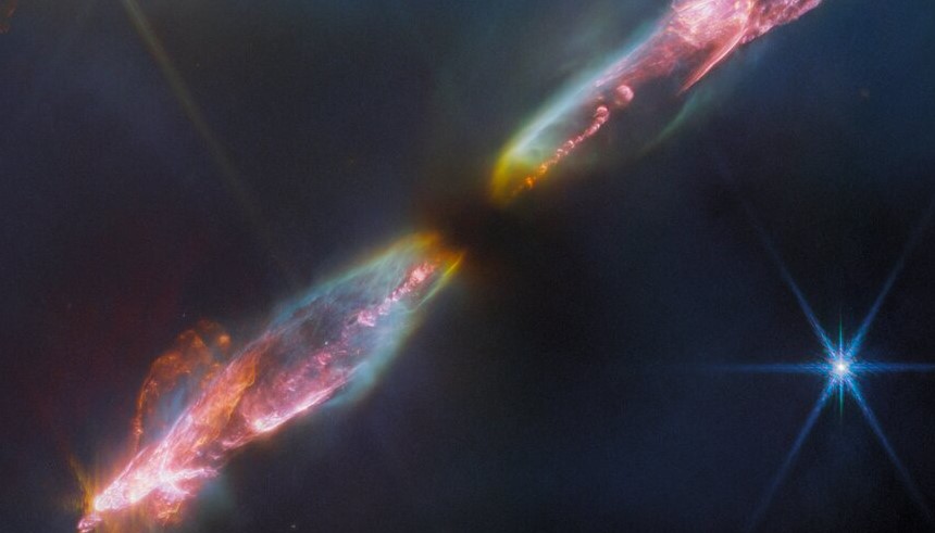 HH 211, Credit: ESA/Webb, NASA, CSA, T. Ray (Dublin Institute for Advanced Studies)